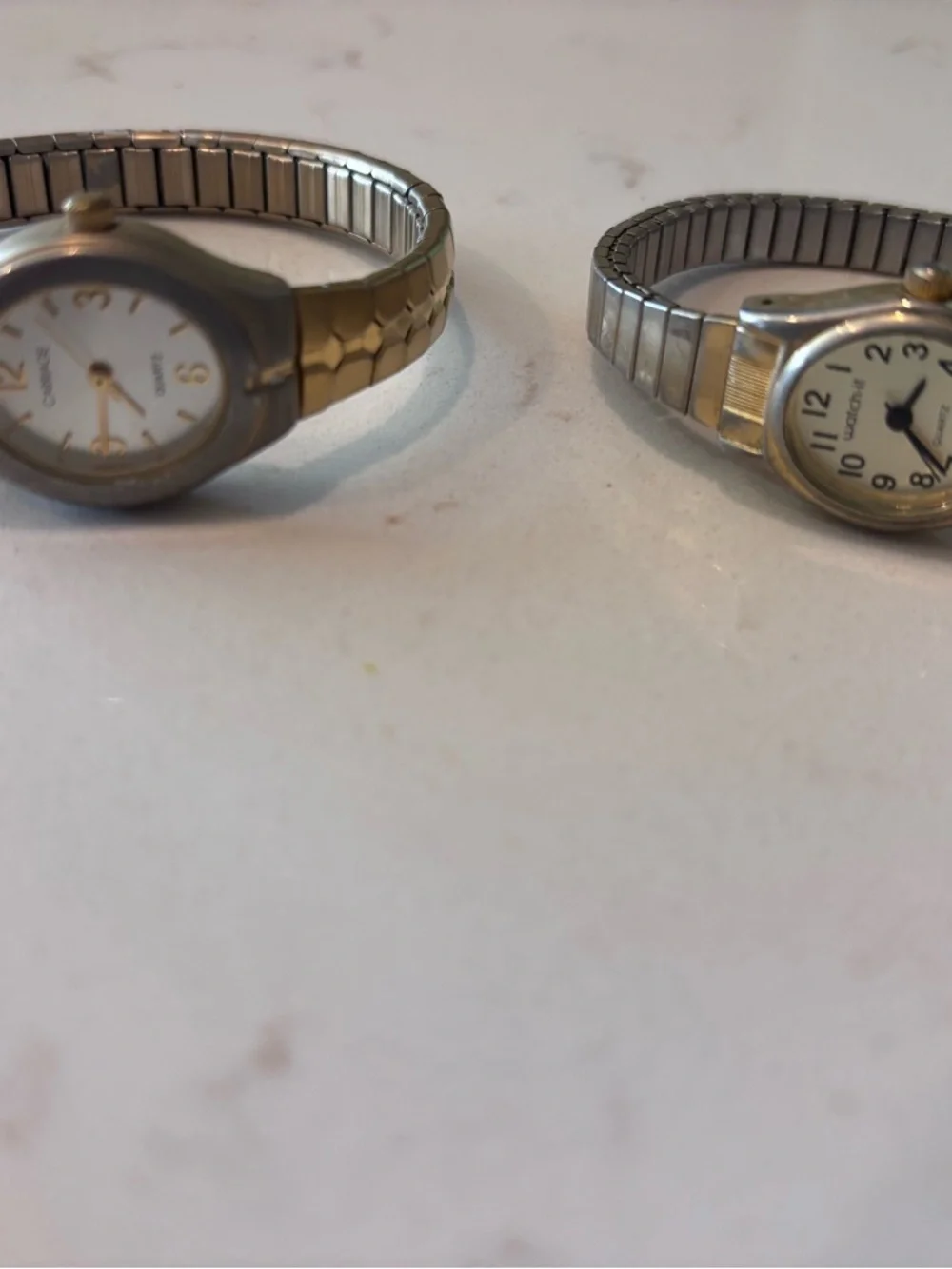 7 vintage watches.  As-is
